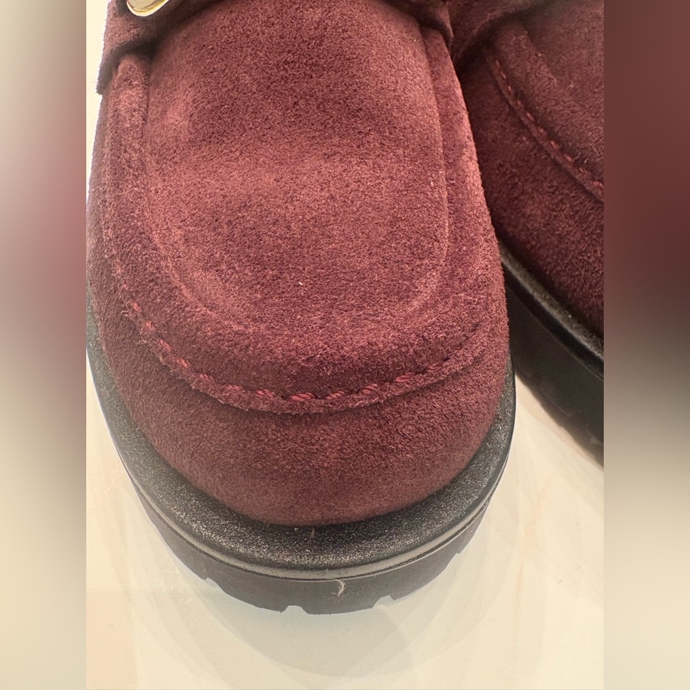 Women’s Darcy Burgundy Loafers - Picture 5 of 7